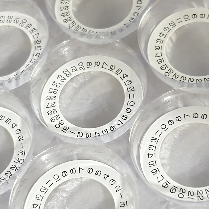 25255Watch Movement Accessories Suitable for Rlx 2824 3135 2836 Calendar Disc Patch 1pcs