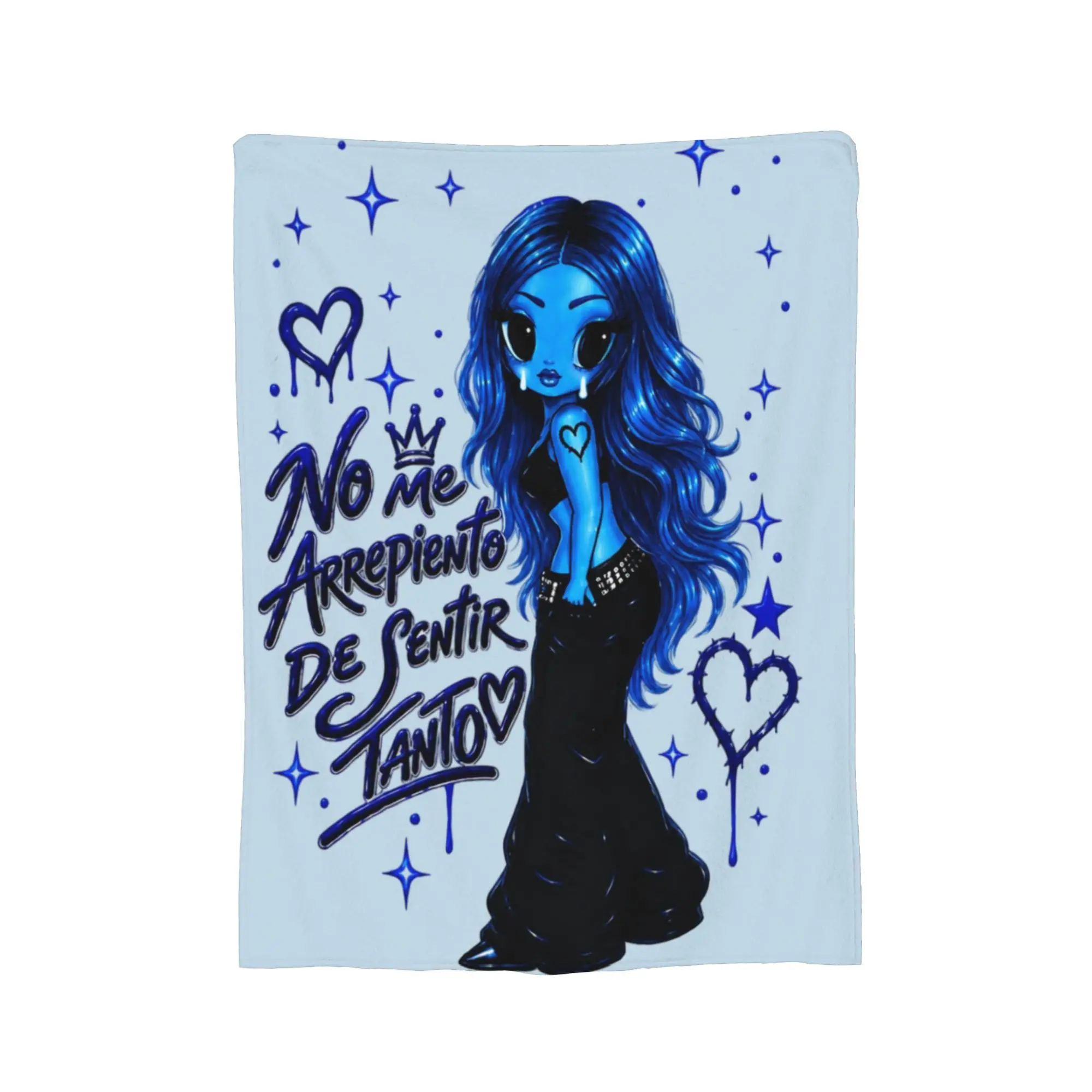 karol g new album no me arrepiento de sentir tanto Blanket  Fleece Awesome Warm Throw Blanket for Bedding Lounge Autumn/Winter