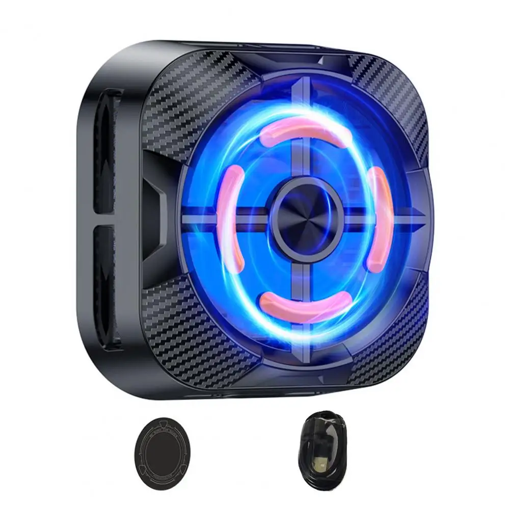 Phone Cooling Fan  Practical Type-C Input Compact  Semi-Conductor Phone Cooling Fan Game Component