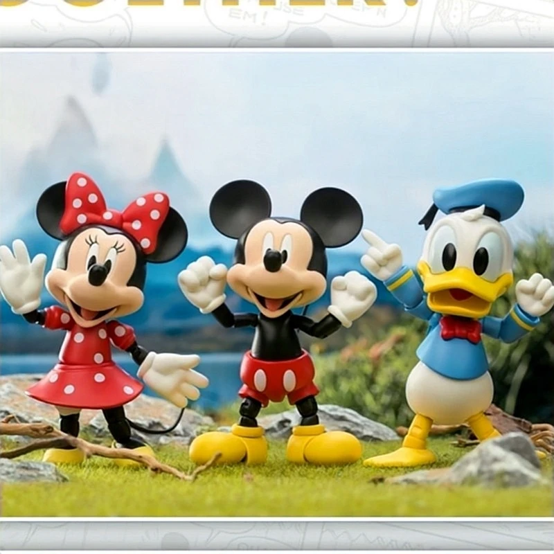 New Product [52toys] Disney Mickey And Friends Joint Movable Doll Donald Duck Handmade Gift Set Available On November 22nd Gifts