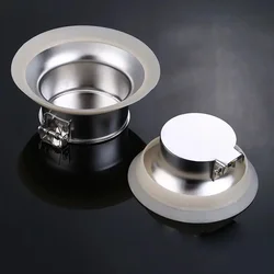 Squatting Pan Anti-smell Plug Stainless Steel Toilet Floor Deodorize Stopper Bathtub Anti-blocking Cover Bathroom Accessories