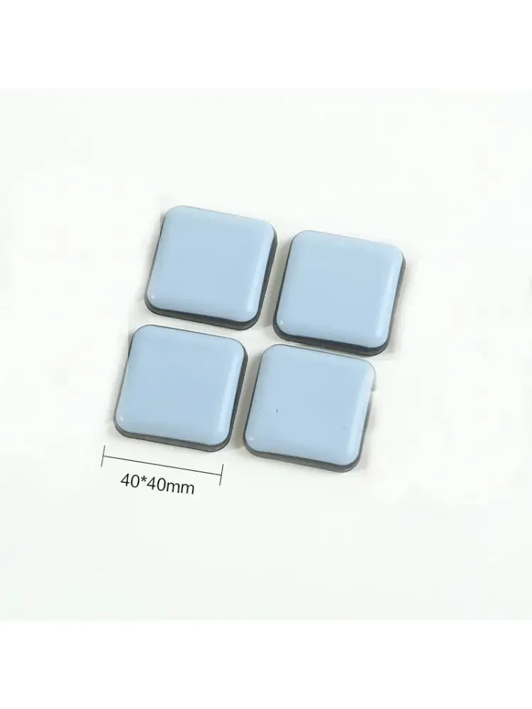 4 Pcs/Lot 40*40mm Protection Furniture Sliding Pad, Self-adhes , Table, Chair, Foot Convenient To Move