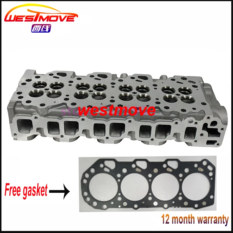 4JX1 Engine cylinder head for Isuzu Trooper Monterey 1998- Opel Monterey 2999CC 3.0 DTI L4 DOHC 16V 8-97245184-1 8972451841