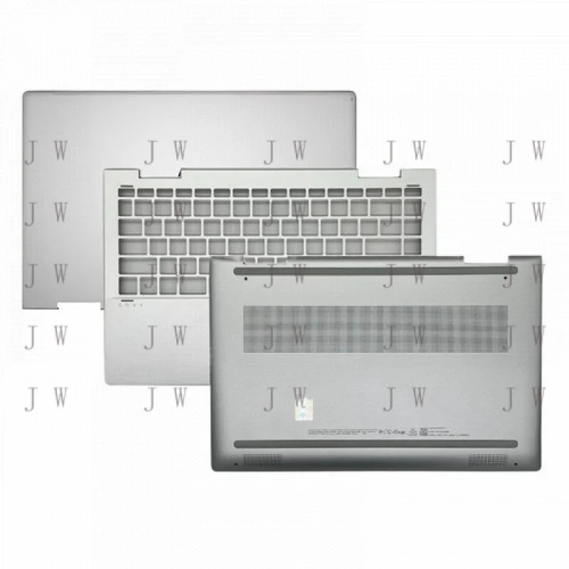 

DDZ LCD Back Cover Upper Palmrest Bottom case For HP ENVY X360 14-ES TPN-W158 Silver