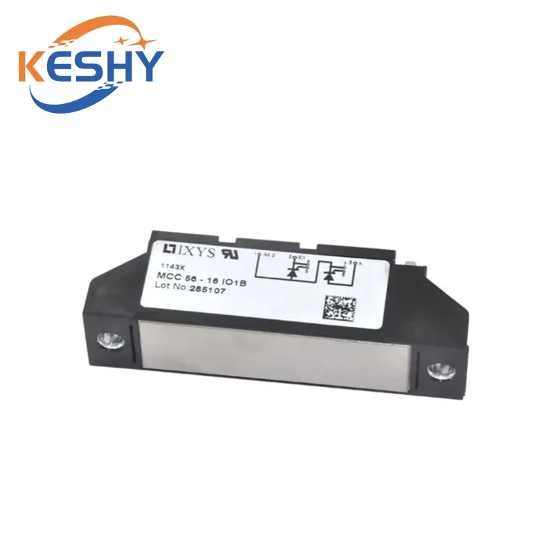 

MCC56-12IO1B MCC56-14IO1B MCC56-16IO1B MCC56-18IO1B MCC56-08IO1B New and Original IGBT Module Variable Frequency Driving IC Chip