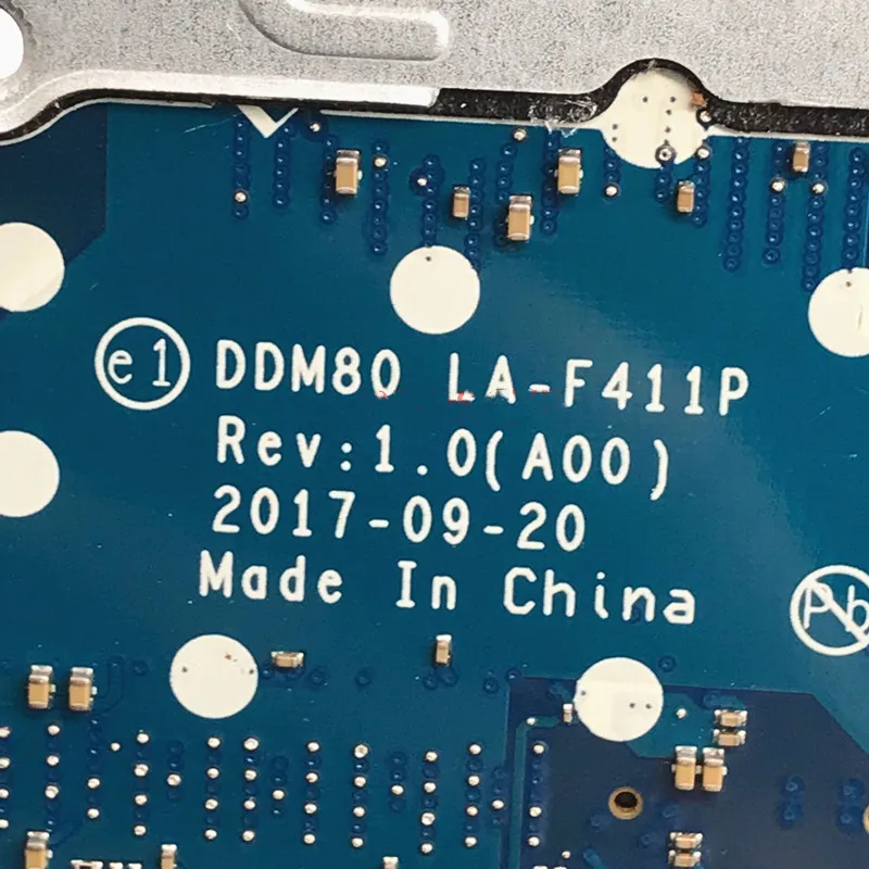 CN-02N9PD 02N9PD 2N9PD Com SR3L9 I5-8350U CPU Mainboard Para Dell 5590 Laptop Placa-mãe DDM80 LA-F411P 100% Totalmente Funcionando Bem