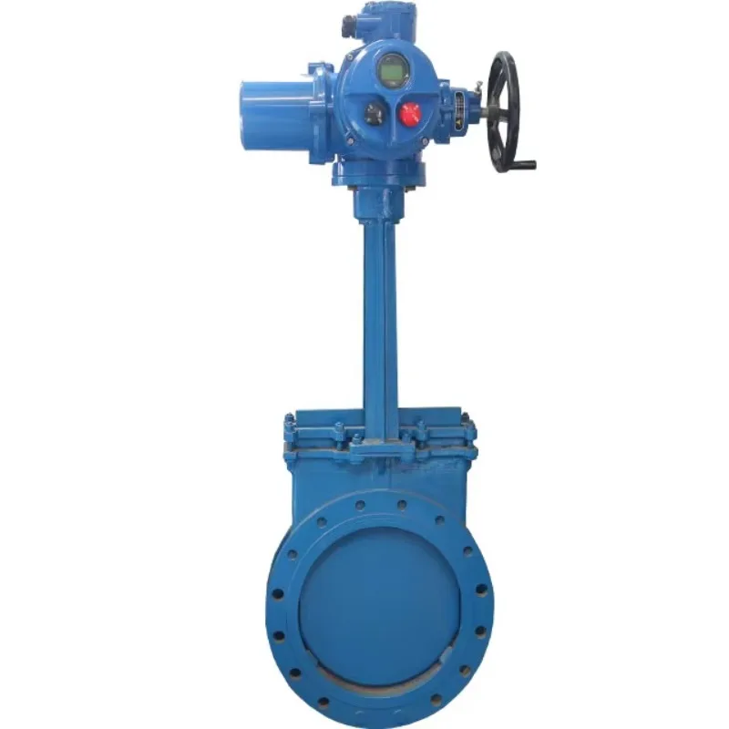 Electric Actuator 380V Hydraulic Gate Valve 80 DN300 CF8 PN10 Flange P67 OEM ODM Modbus 4-20mA Wifi Lora Remote Control