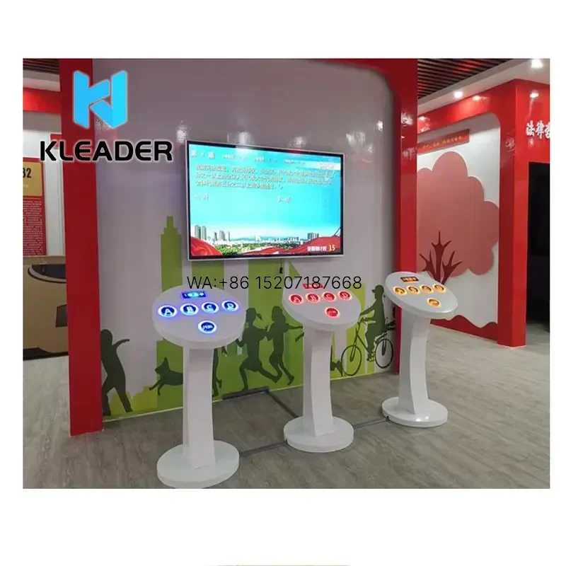 Wmwmnu Interactive Grab Answer Projection 3D Rush to Answer Software Quiz Game for Kids Augment Reality Dynamic Digital Art