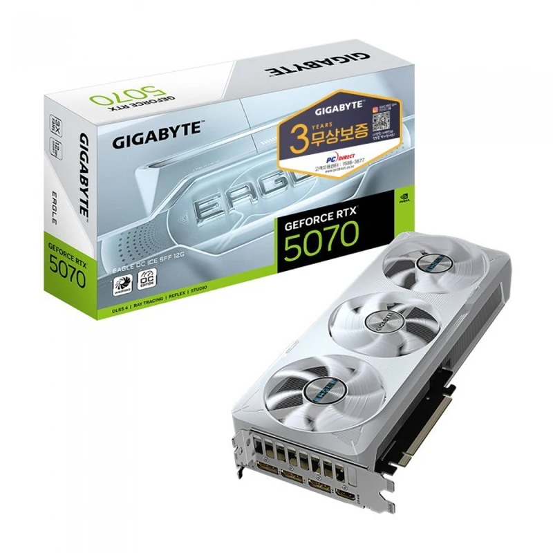 جيجابايت Geforce Rtx 5070 Eagle Oc Ice Sff D7 12 جيجا بايت بي سي مباشر