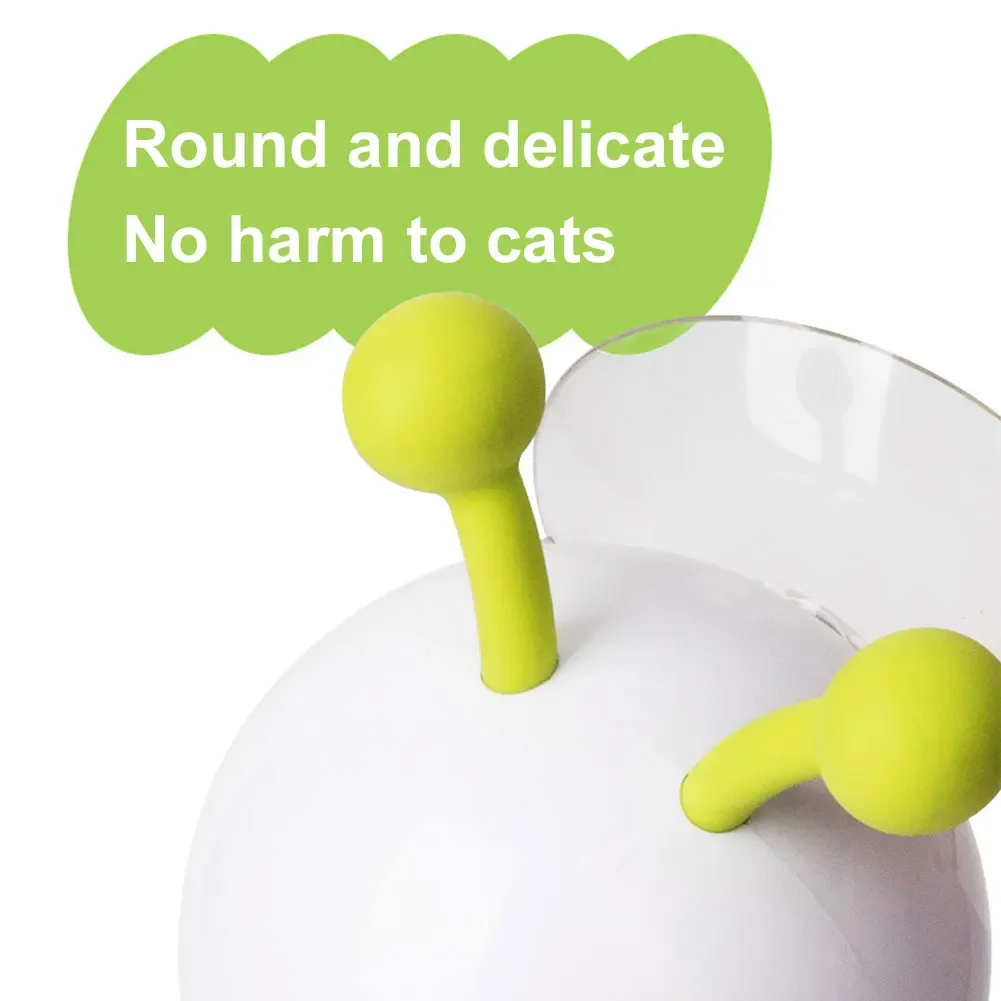 Interactief kattenspeelgoed Intelligente detectie Creatieve kattenplagstok Krasbestendig Duurzaam USB oplaadbaar rupsspeelgoed