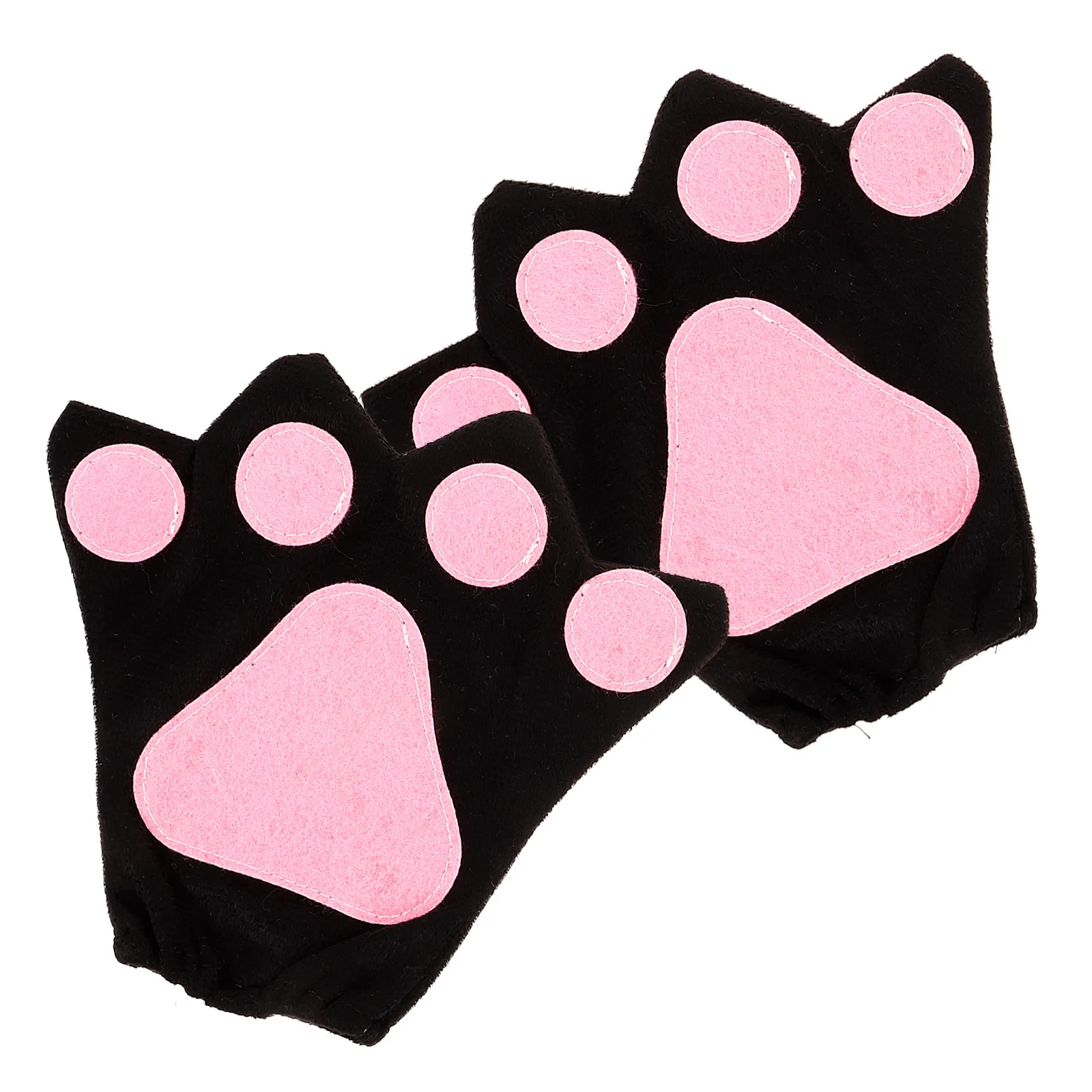 1 زوج قفازات الأداء رائعتين الحيوان باو تصميم لينة تأثيري القفازات لمرحلة مهرجان الحفلات الحيوان باو قفازات تأثيري