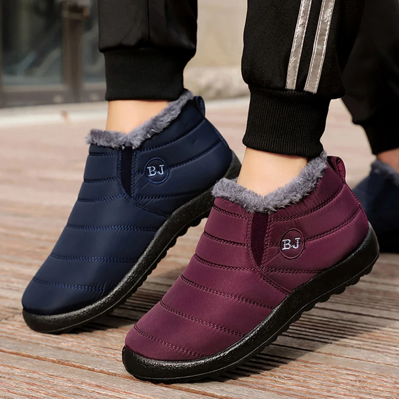 Woman Sneaker Shoes Winter Sneakers For Women Snow Waterproof Women's Sports Shoes Lightweight Women's Vulcanize Shoes Boots