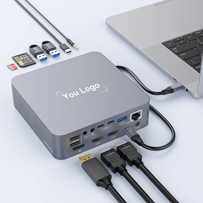 18 In 1 Dual Hdmi D…