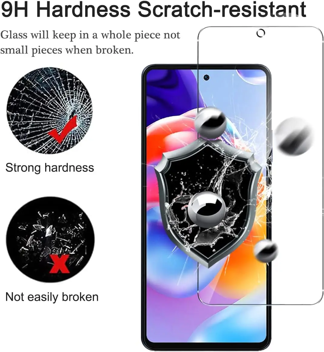 For Blackview SHARK 8 Tempered Glass Screen Protector Glass Film