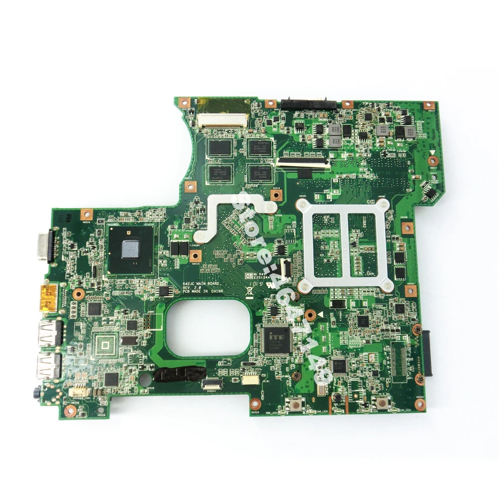 Imagem -02 - Mainboard Rev2.0 2.2 para Asus A42j X42j K42j 60-n09mb1000-b04 K42jc Laptop Motherboard 100 Teste Usado K42jc Gt310m 1gb Hm55