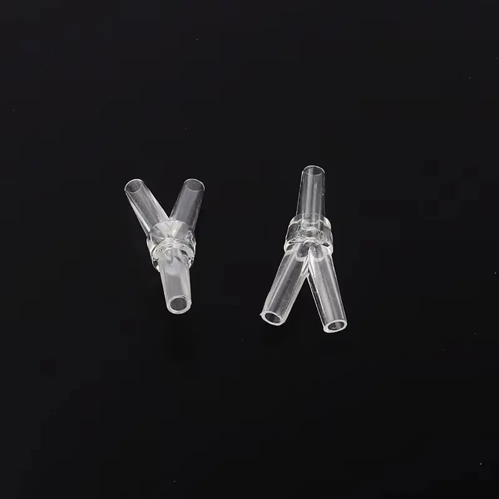 10Pcs New 2.4-15.8mm Y-Type Tee Connector Plastic Soft 3 Way Connector PP PE Hose Fittings for Aquarium Fish Tank Fittings