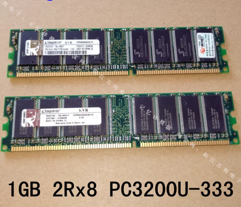 Original  Industrial Machinery Memory For kingston  KVR400X64C3A/1G  1G DDR 400MHZ