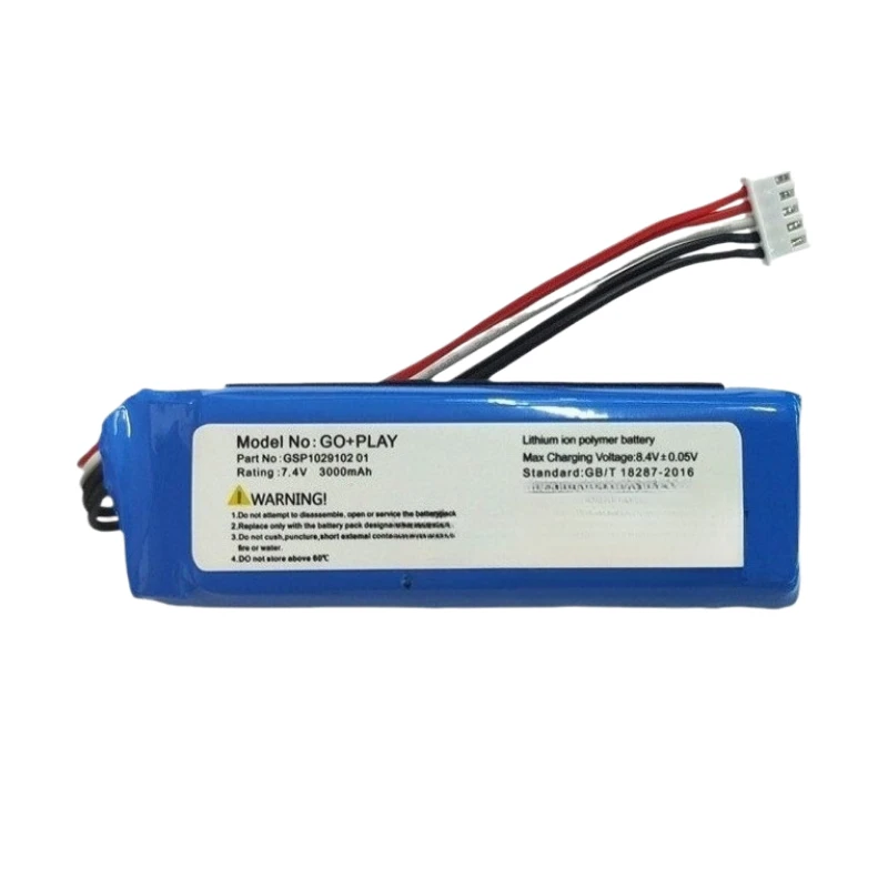 GSP1029102 01 High Quality Speaker Battery 7.4V 3000mAh for Harman/Kardon Go Play Mini ,GO+ Play ,Go Play, CP-HK06 Brand New