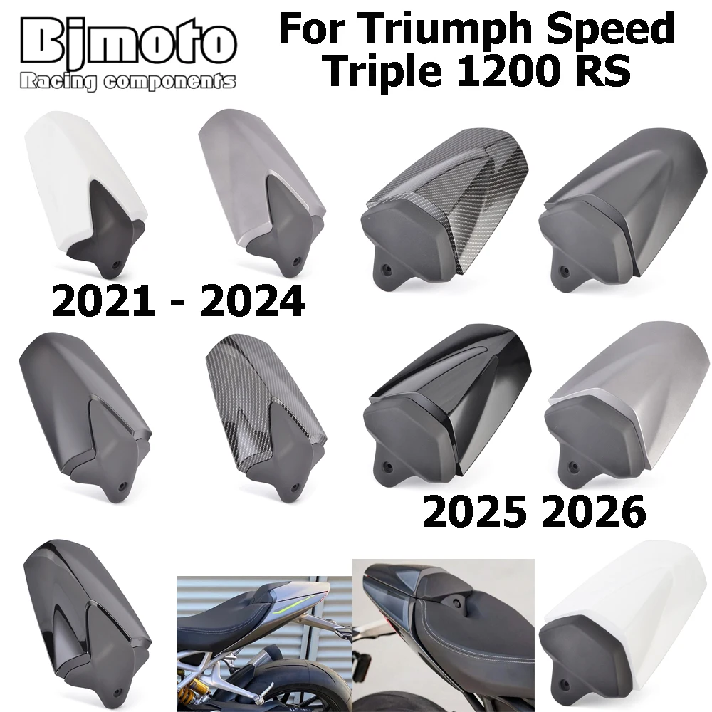 Motorcycle Seat Cover Cowl Fairing Rear Passenger Pillion For Triumph Speed Triple 1200 RS 2021 2022 2023 2024 2025 2026