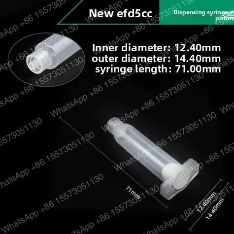 100PCS SEFD syringe with piston (transparent color)Fast delivery, quality guaranteed