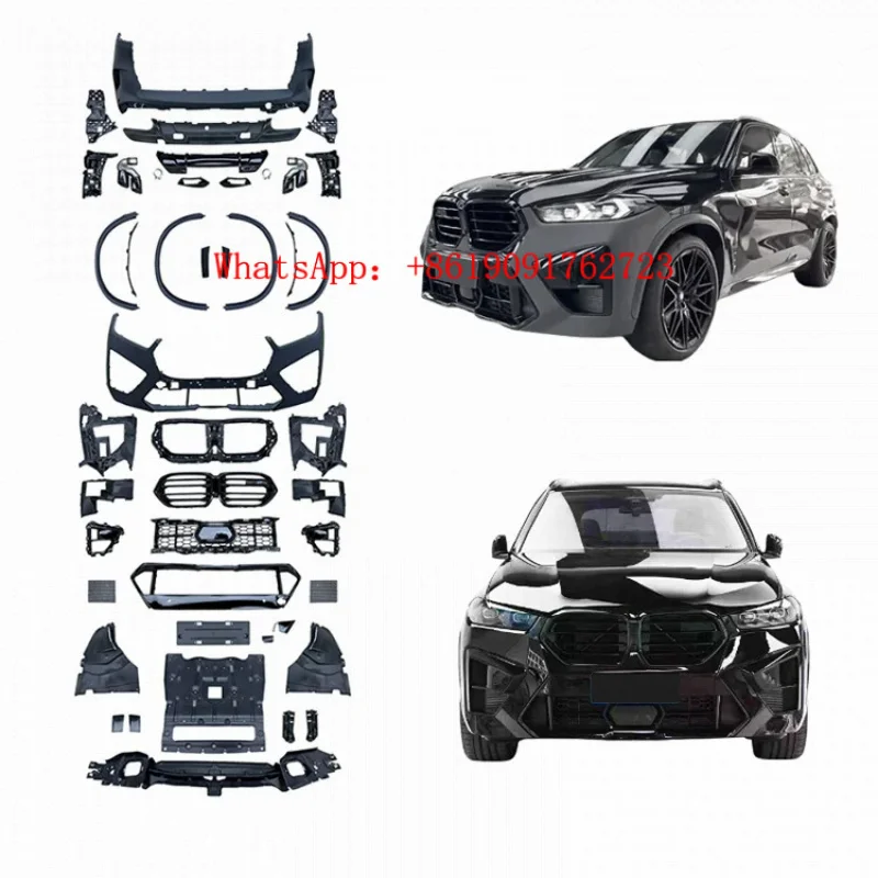 

Good-Quality 2019+ X5 G05 LCI X5M Style Body Kit with Front Rear Bumper Front Lip Rear Diffuser