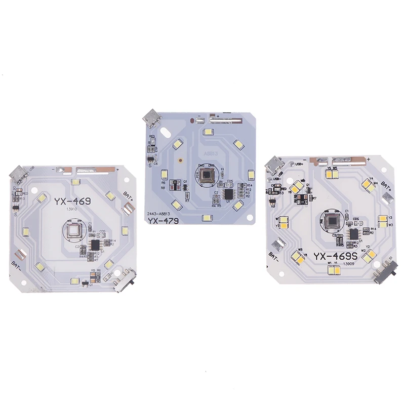 1Pc PIR Motion Sensor Human Body IR Infrared Induction Night Light LED Board Charge Recharge Night Lamp Control Module