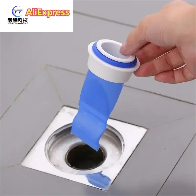 Silicone Floor Drain Odor-proof Leak Down The Water Pipe Draininner Core Sewer Seal Leak Insect Control For Kitchen Bathroom