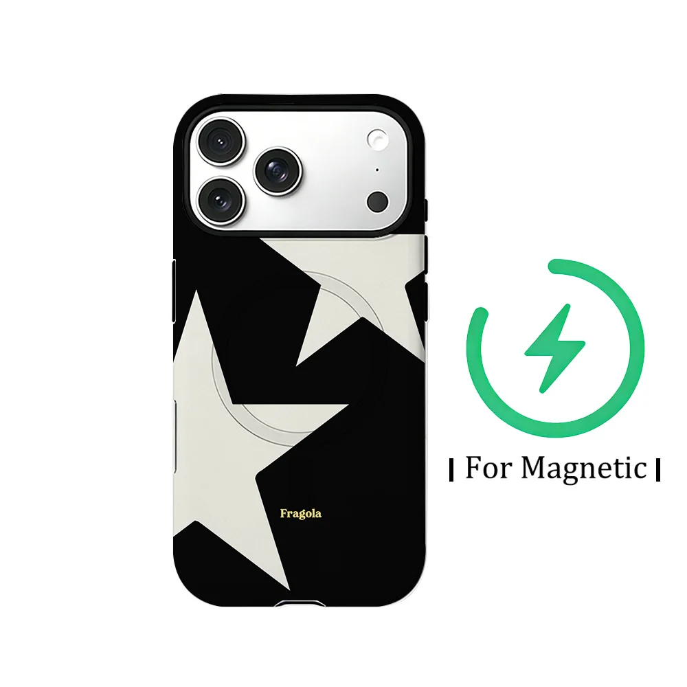 Clmj BROWNIE BATTER Handyhülle für iPhone 17 16 15 14 13 12 11 Air Pro Max Plus Luxuriöse Magnetische Doppelschicht-Rückabdeckung – Detail 3