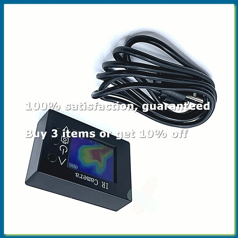 32 X 24 Pixel Infrared Sensors Thermal Imager 1.8inch TFT 160x128 Resolution Clear Definition Imaging Camera -40 to 300℃-A09I