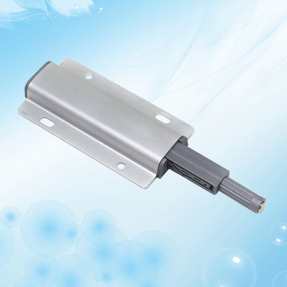 

Push to Open Latch for Cabinet Doors and Drawers Aluminium Alloy Magnetic Closure with Buffer Function Smooth Silent Operation