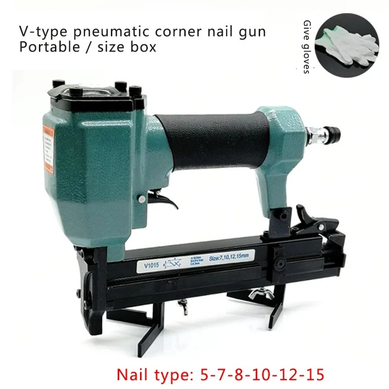 V1015 Pneumatic Angle Nailer 45 Degree Photo Frame Nail Angle Set Angle Tool Pneumatic Nail Angle Pneumatic Nail Gun Air Nail