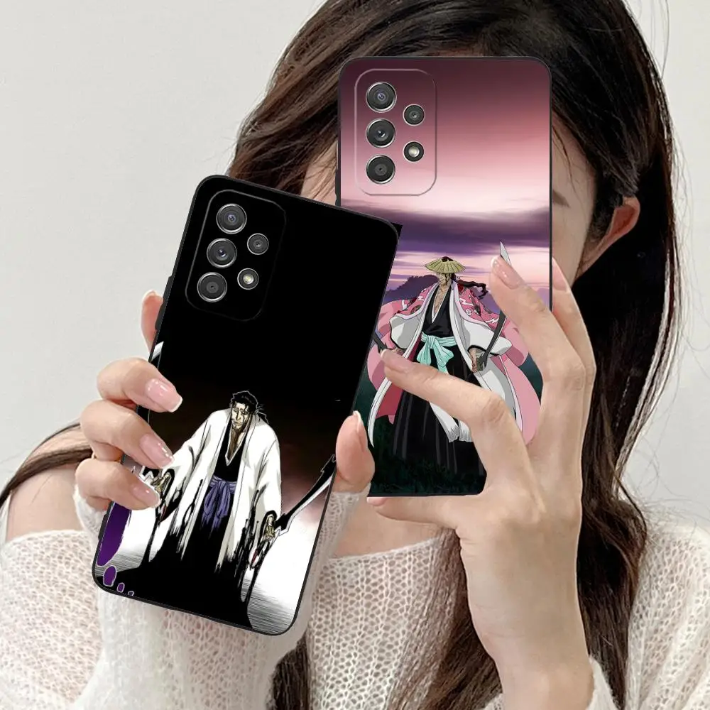 

Bleach Kyouraku Shunsui Phone Case for Samsung Galaxy M55 54 42 35 34 33 32 23 22 15 14 13 12 F55 5G Colour Protective Luxury