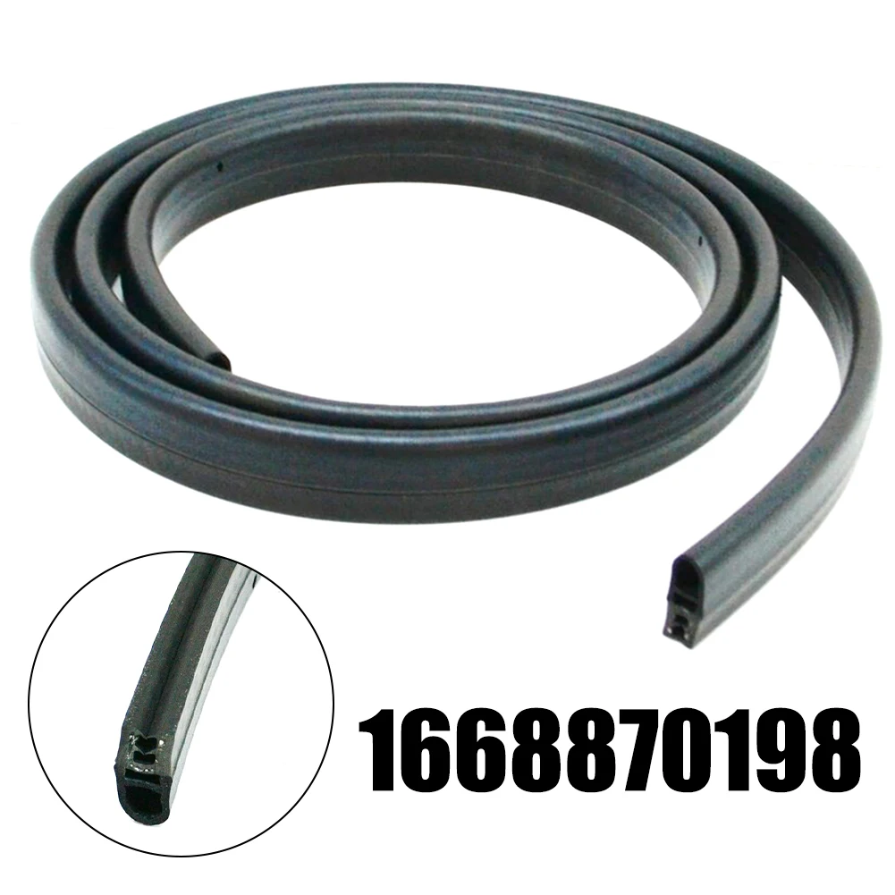 For Mercedes For GLE W166 W292 Front Engin Hood Seal 2012-2018 Replacement Part Number 1668870198 Made of Resistant ABS Material