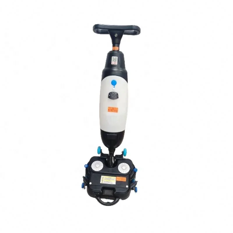 

Mini Scrubber Manual Scrubbing Floor Cleaning Machine Portable Floor Scrubber For Bathroom Kitchen Small Area Deep Clean