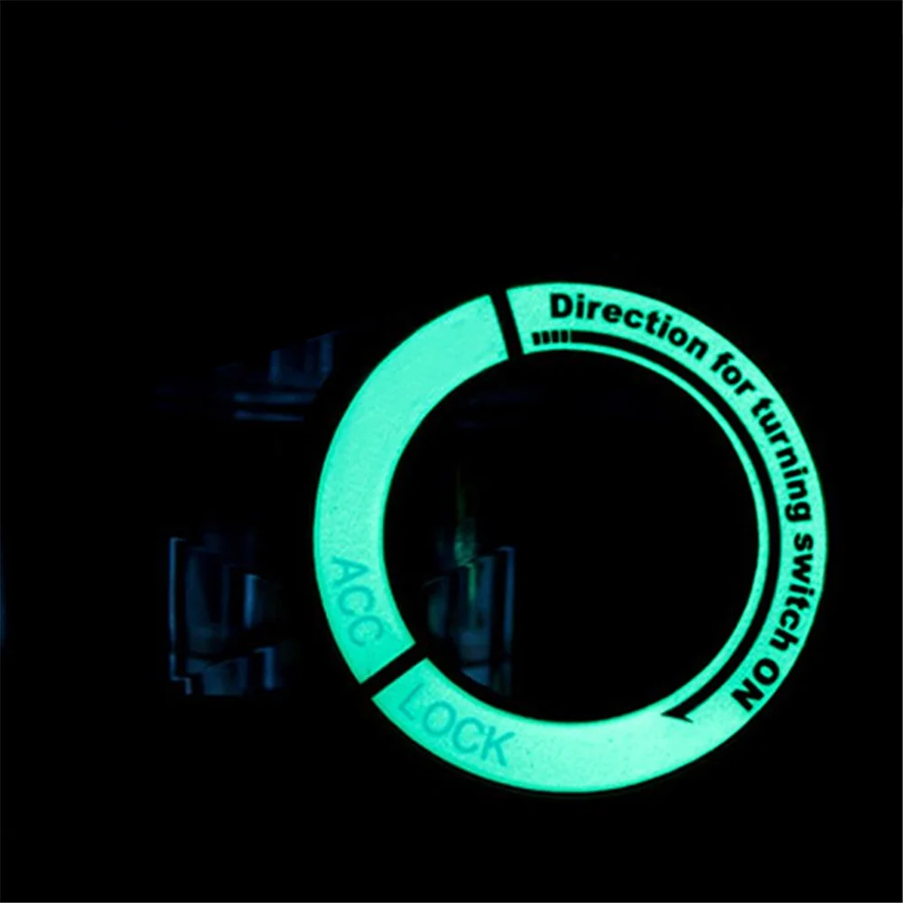 Car Luminous Ignition Switch Cover for Land Rover LR4 LR2 Evoque discovery 2 3 4 freelander 1 2 Range Rover