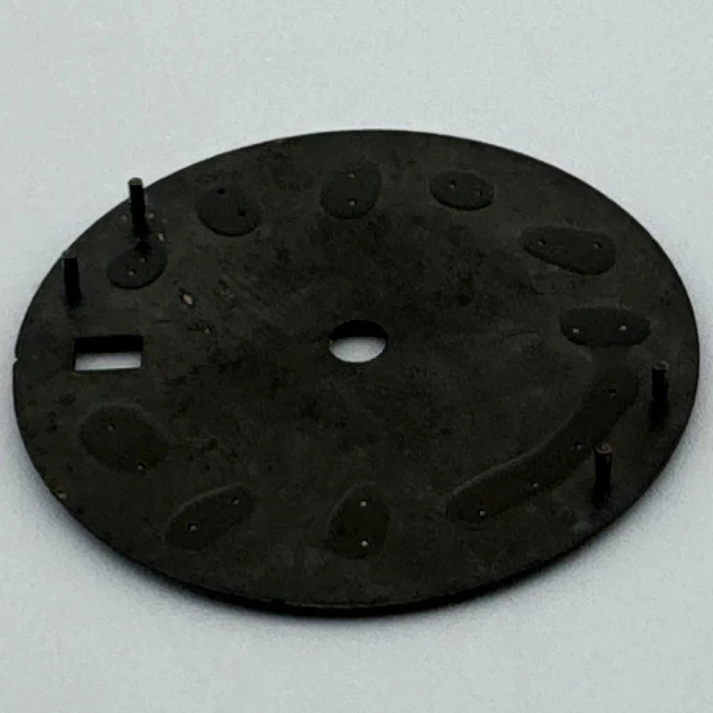 أسود رمادي أبيض أزرق 29mm الطلب مضيئة تناسب NH35 أجزاء ساعة الحركة الميكانيكية