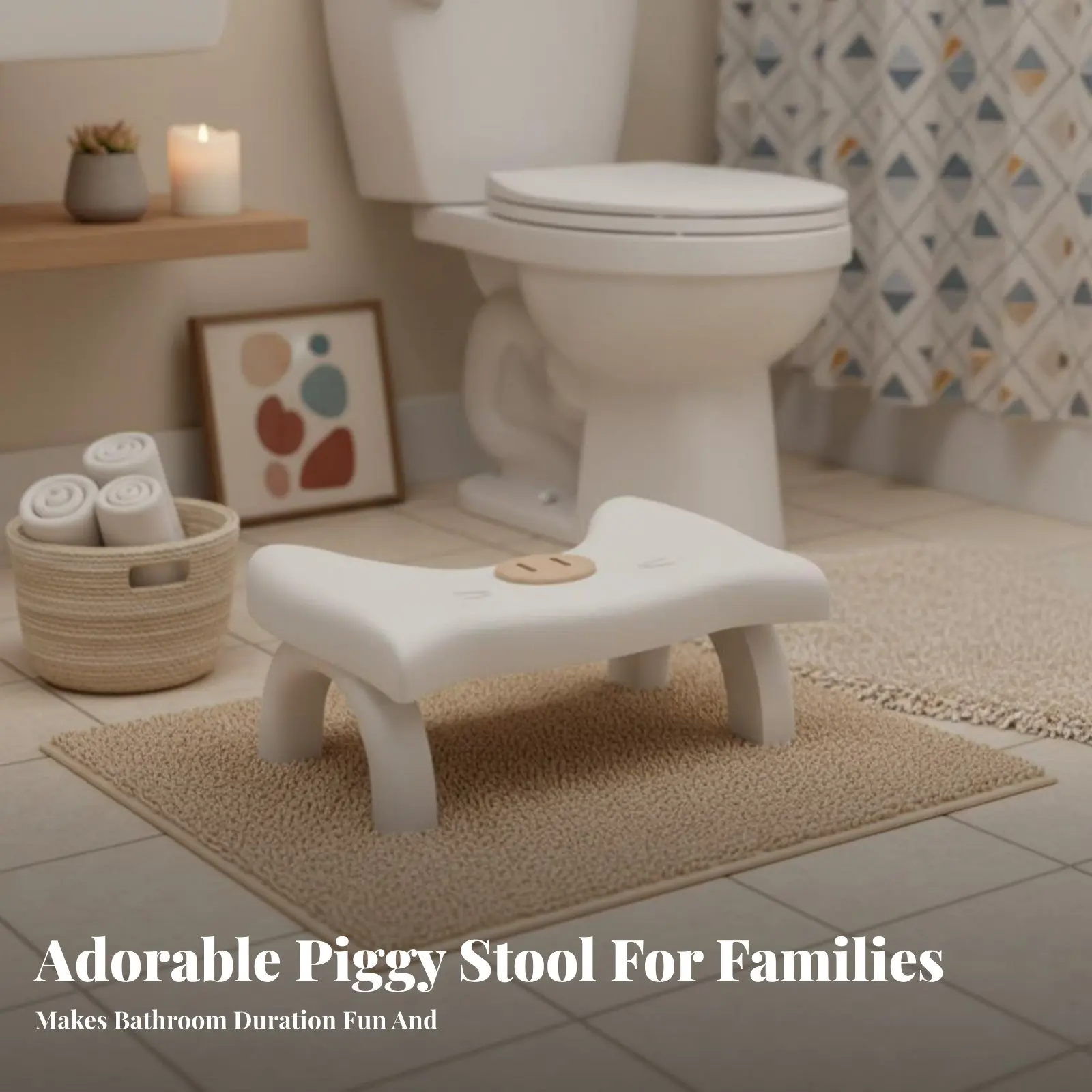 

Противоскользящая U-образная подставка для унитаза, прочная, легко моется, для пожилых людей, семей, небольших квартир