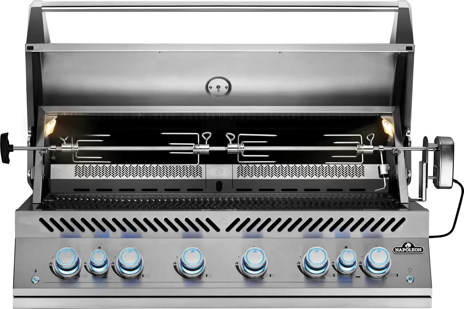 44-Inch Built-In Propane Gas Grill, 700 Series, with Rear Infrared Burner