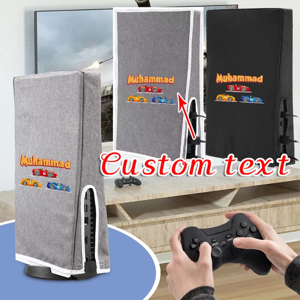 

Personalized Customization Name PS5 Game Console Dust Cover Protective Cover Waterproof and Dustproof Shell Protective Cover