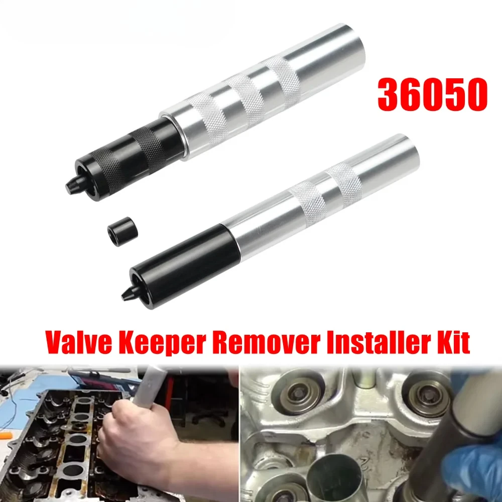

Комплект для снятия и установки клапана 36050, инструмент для снятия фиксатора и компрессор пружин клапана для от 4,5 до 7,5 мм, 5/16 дюйма до 3/8 дюйма