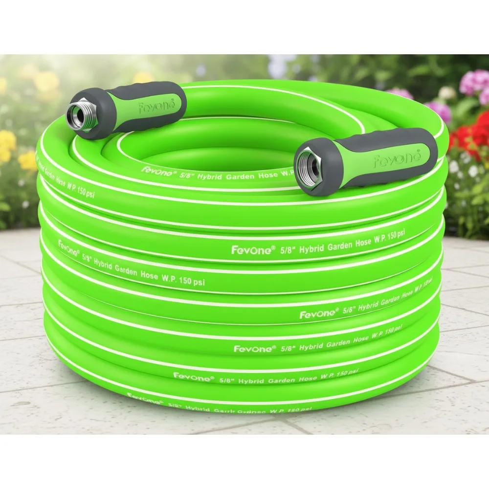 

55ft Lightweight Flexible Garden Hose, Durable Leak-Proof Water Hose for Easy Yard Watering