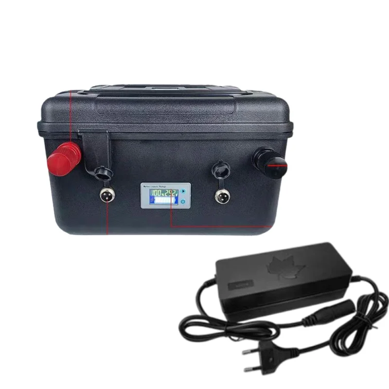 12.8 فولت 100 أمبير Lifepo4 بطارية حزمة ليثيوم فوسفات الحديد بطاريات دورة عميقة لمحرك القارب العاكس الاتحاد الأوروبي الولايات المتحدة الضرائب Fre