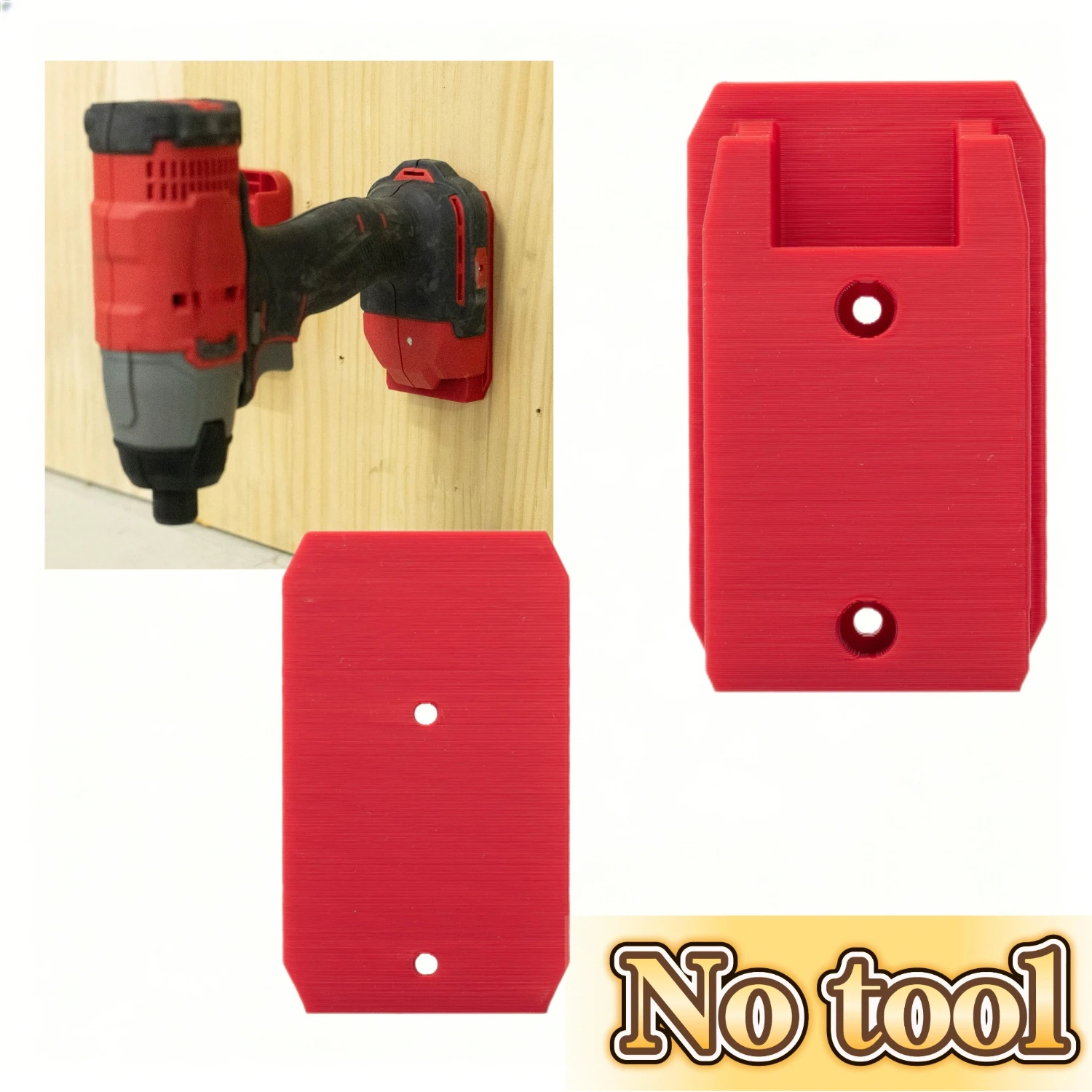 

2/5PCS Is Suitable for Craftsman V20 Series Power Tools DIY Workshop Garage Electric Drill Wall Hanging Storage Bracket（No tool）