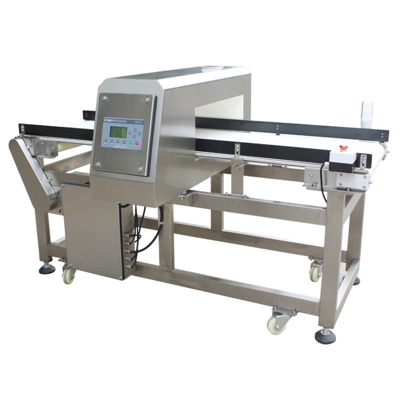 Conveyor Tunnel Metal Detectors Industrial Equipment for Frozen Food and Meat Production Line Custom