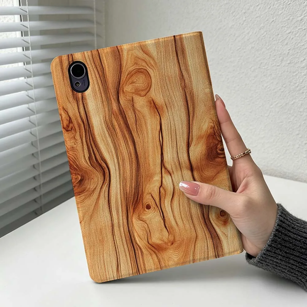 Natural Wood Grain Pattern For Huawei MatePad MediaPad MagicPad Honor Pad 10 9 8 X10 X9 X8 Pro Soft Inch Tablet Case Cover 5