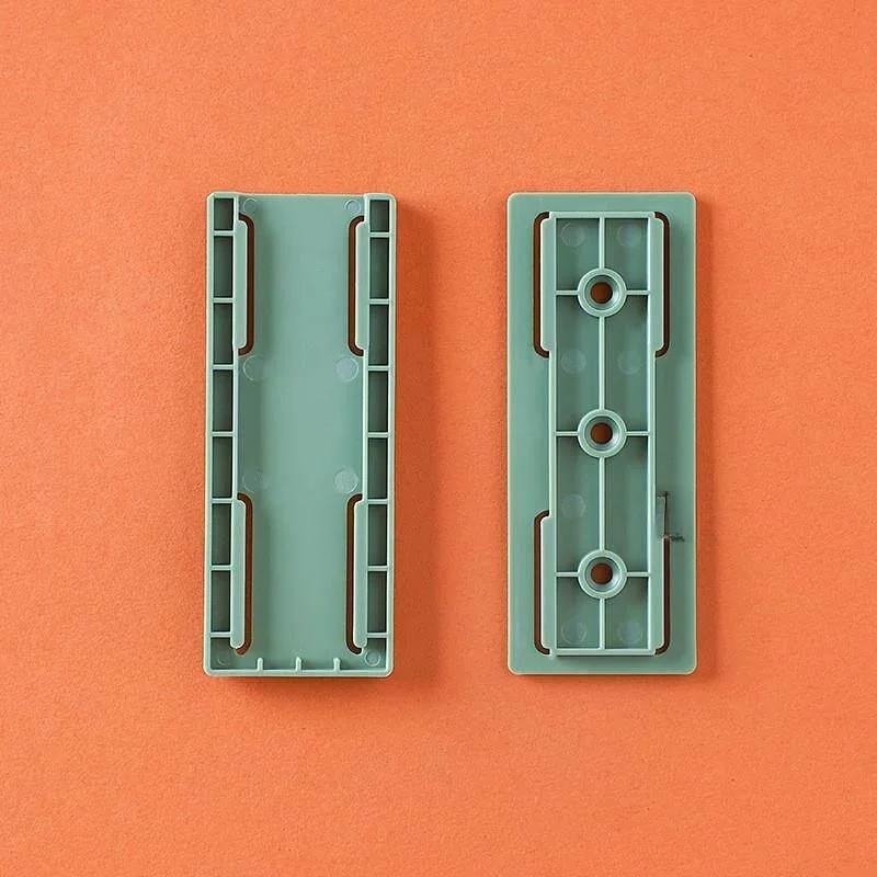 Wall-Mounted Cable Organizer No-Drilling Fixed Holder Self-Adhesive Plug Rack Storage Line Board Wall Shelf Organization