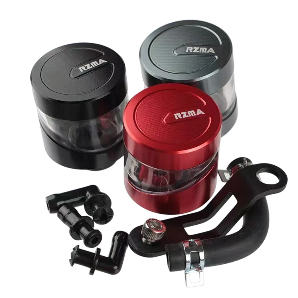 Motorcycle Front Brake Fluid Bottle Reservoir Front Brake Pump Cylinder Split Oil Cup For Yamaha Honda Suzuki Kawasaki