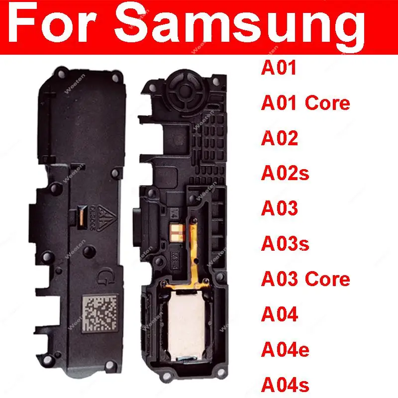 LouderSpeaker Ringer For Samsung Galaxy A01 A01 Core A02 A02s A03 A03s A03 Core A04 A04e A04s Loudspeaker Buzzer Module Parts