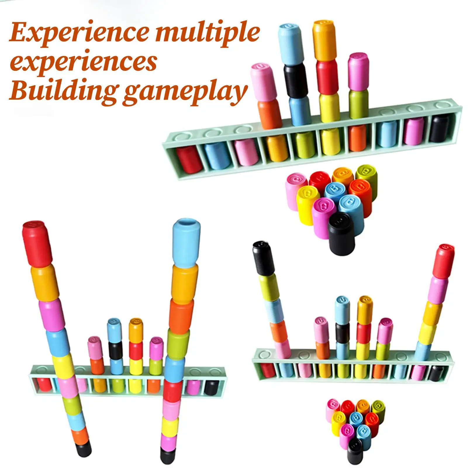 Jeu de correspondance pour enfants, jouet interactif de devinettes de couleurs, bouteille amusante pour taquiner le cerveau, jeu de correspondance de couleurs pour l'école maternelle