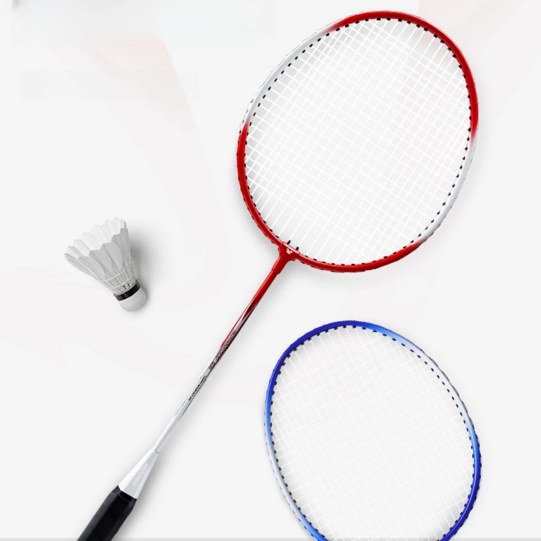 

Новый жизнерадостный Тренировочный Набор для начинающих для защиты от атаки и игры в бадминтон из железного сплава